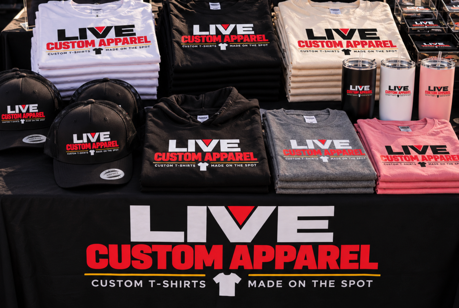 Business and staff branded apparel