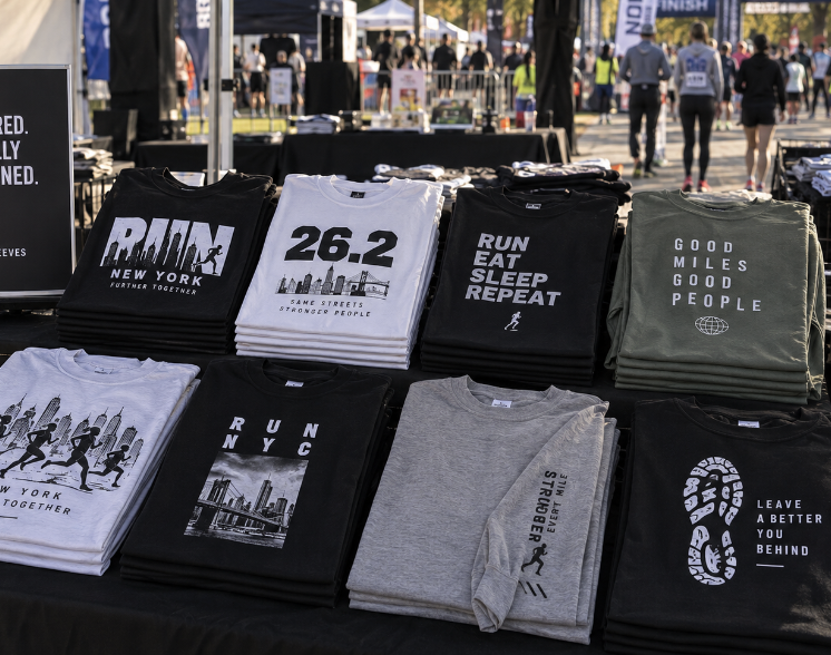 Custom printed apparel